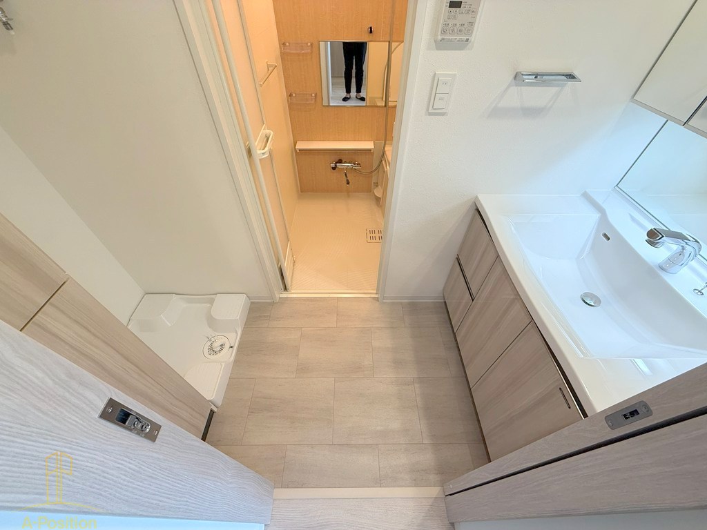 洗面設備　プレサンス九条グランデリーヴ