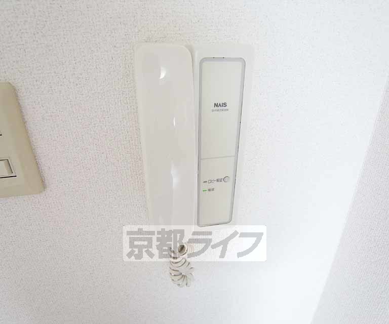 セキュリティ　インターフォンです。