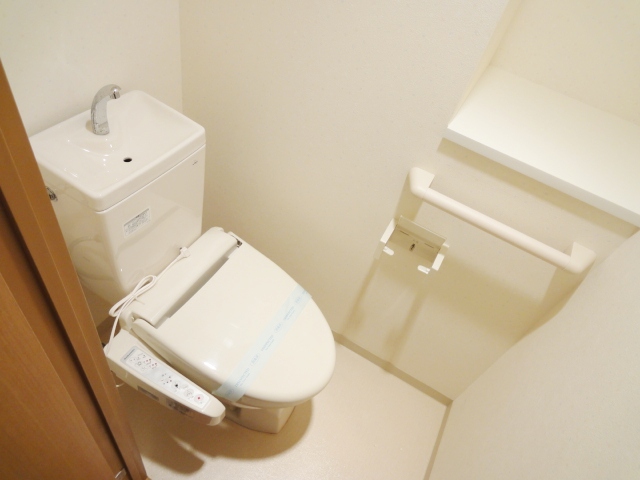 トイレ　同物件他部屋の写真