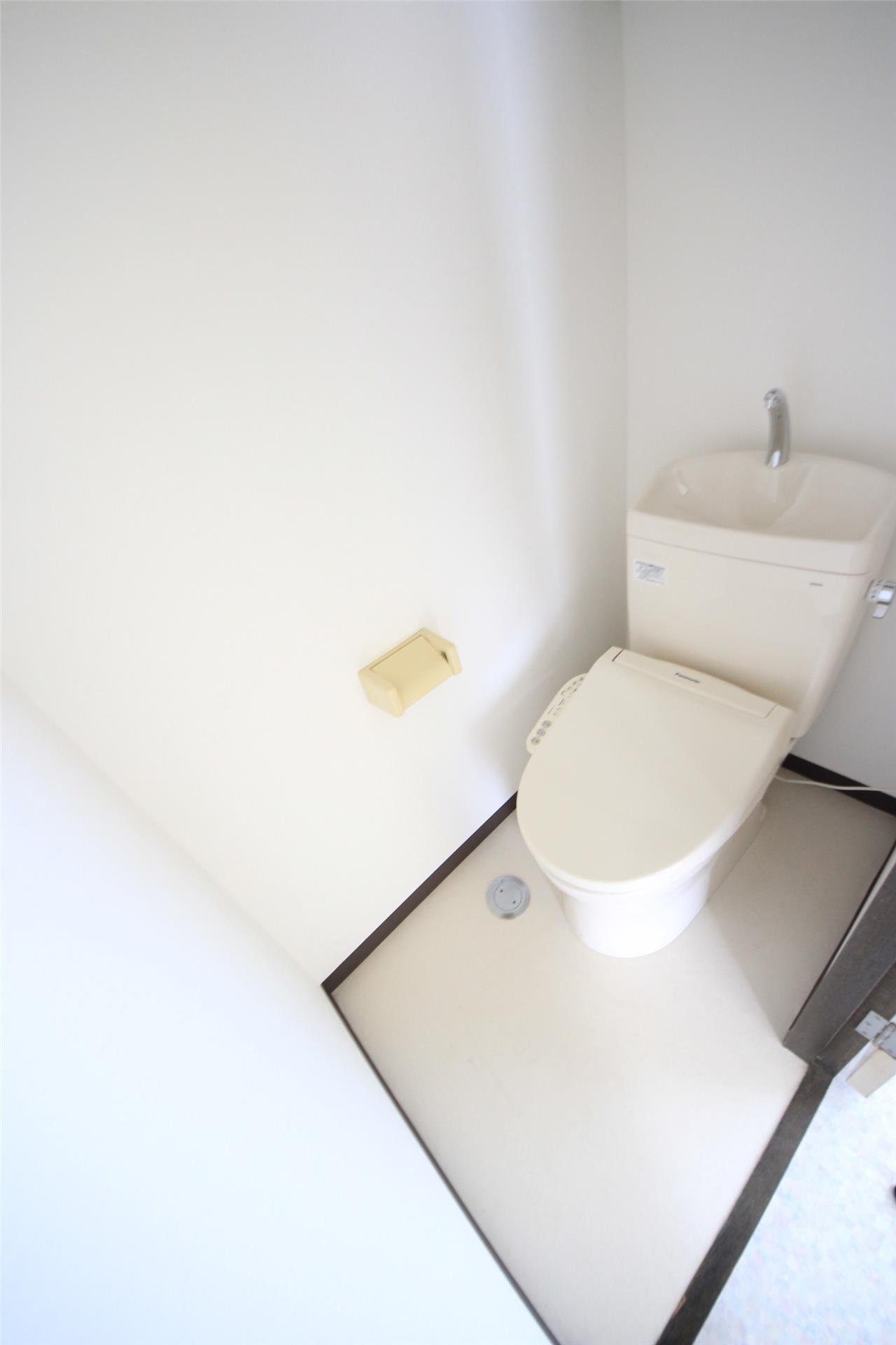 トイレ　ウォシュレット付きのトイレ！