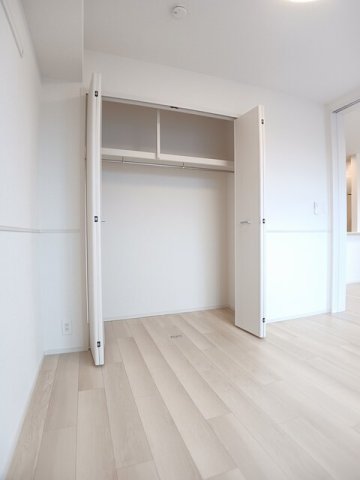 収納　大きなスペースがあり、収納には困りません