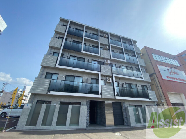 建物外観　札幌市中央区南４条東「ｂｅｒｌｉｎｅｔｔａ４５」
