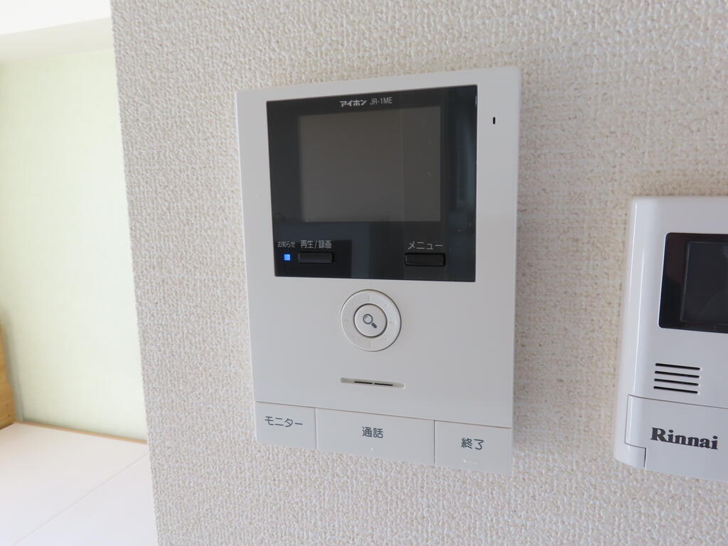 セキュリティ　※室内写真・動画・パノラマは同物件別部屋のものです。