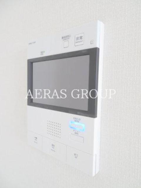 セキュリティ　モニター付きインターホン