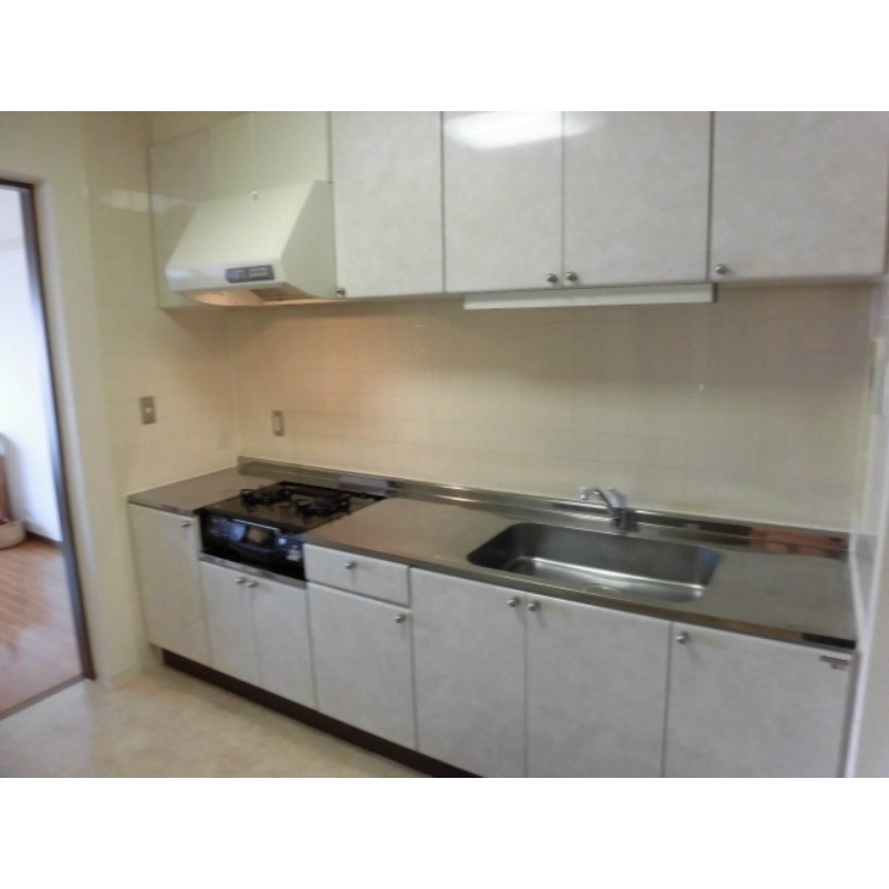 キッチン　グリル付き２口ガスコンロ♪