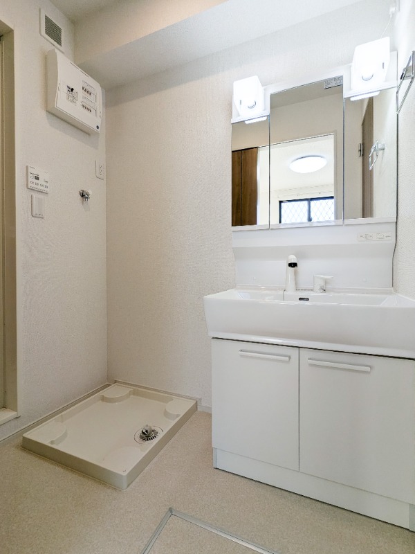 洗面設備　図面と現状に相違がある場合には現状を優先