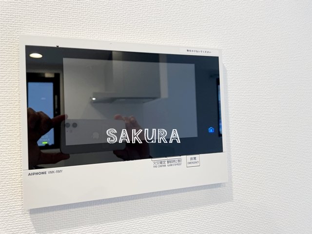 セキュリティ　安心のモニター付きインターホンです♪