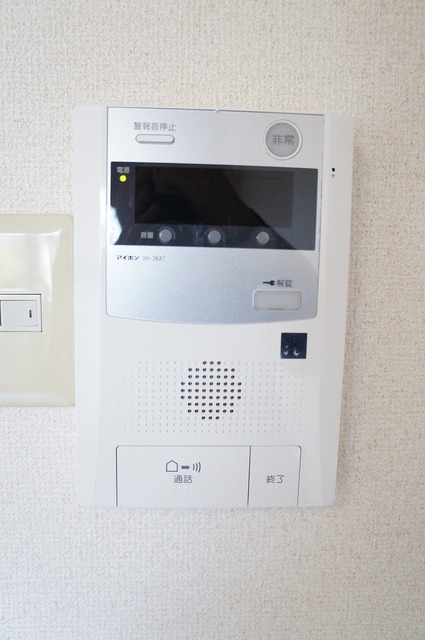 セキュリティ　オートロック付きインターホン♪