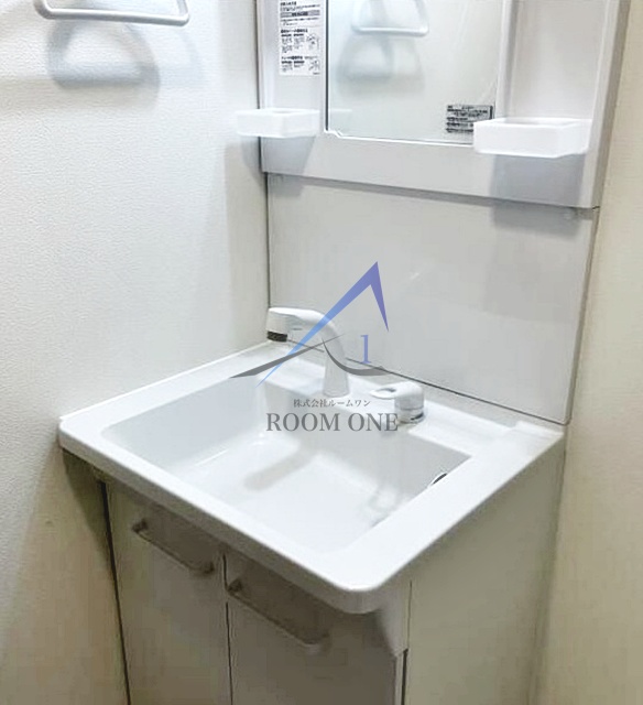 洗面設備　洗面台です。
