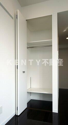 収納　同タイプ上階の写真です