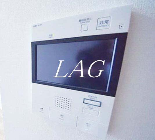 セキュリティ　モニター付きインターホンです。