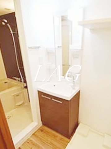 洗面設備　洗面台です。