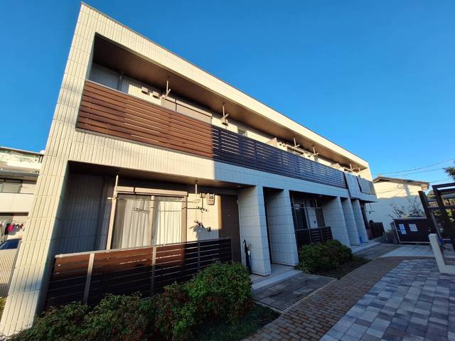 建物外観　旭化成の子育て共感型住宅【BORIKI】