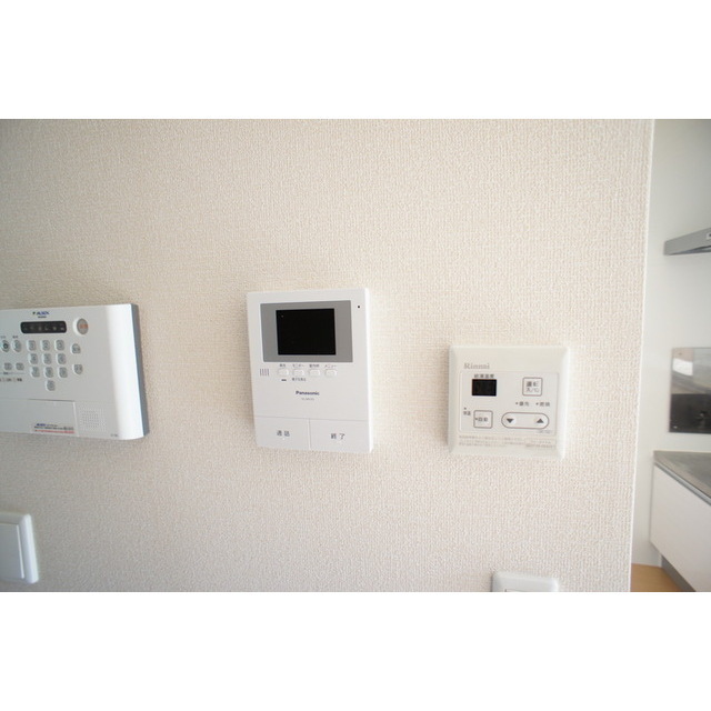 セキュリティ　不意の来客も安心ですね