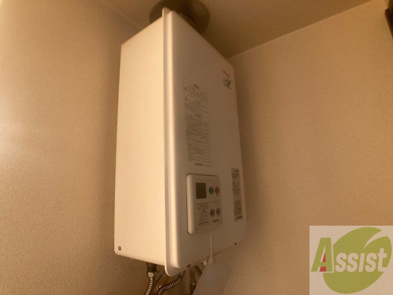 その他　給湯器は簡単操作で温度調整ができますよ。