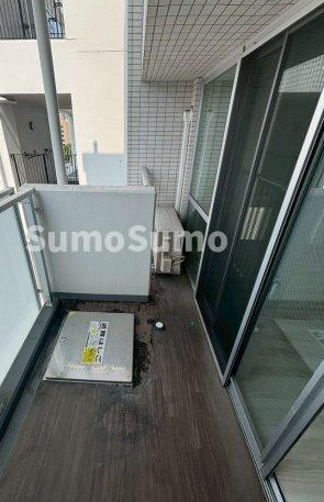 バルコニー　広々としたバルコニーです