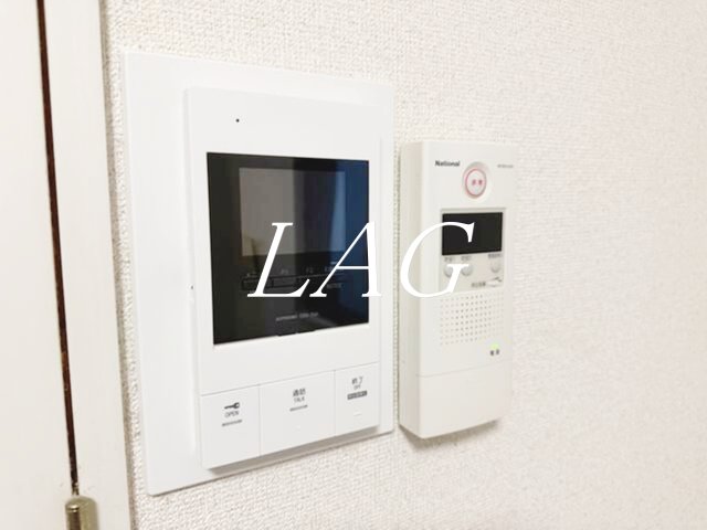 セキュリティ　モニター付インターホンです。