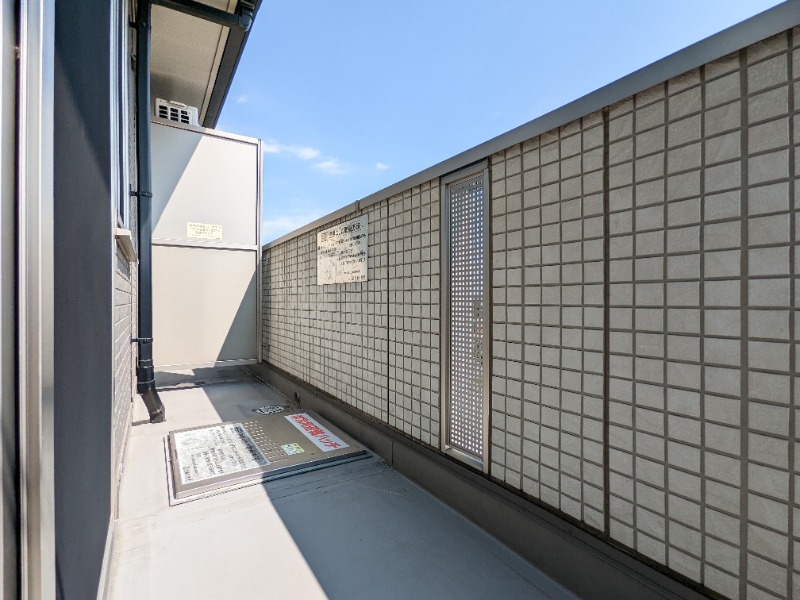 バルコニー　図面と現状に相違がある場合には現状を優先