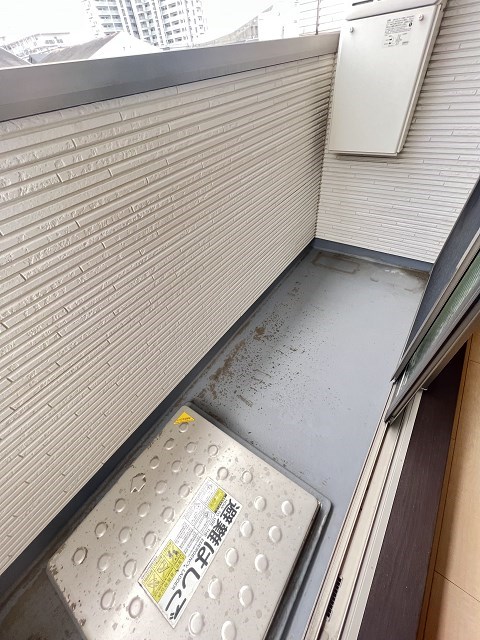 バルコニー　落ち着いた時間を過ごせるバルコニーです