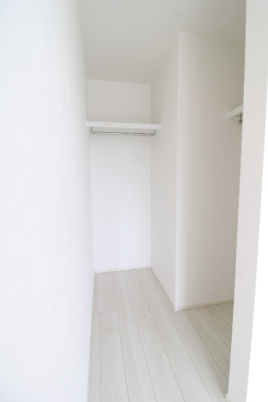 収納　※建築中の写真です