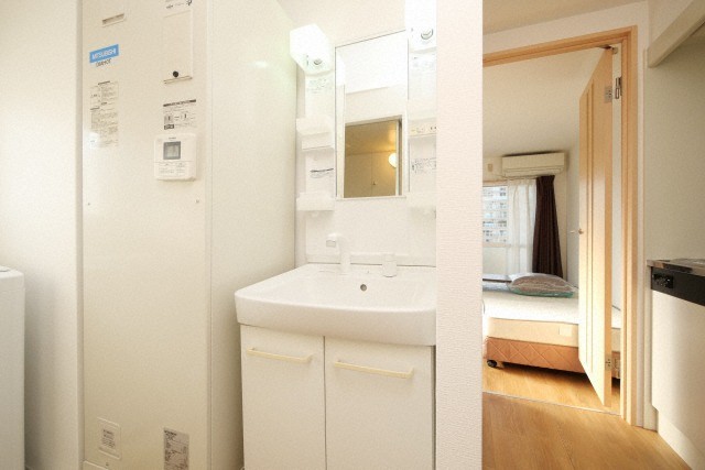 洗面設備　洗面所です