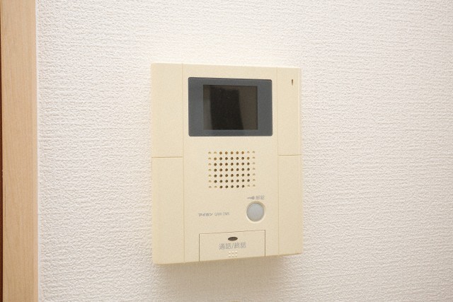 セキュリティ　モニター付きインターホンです
