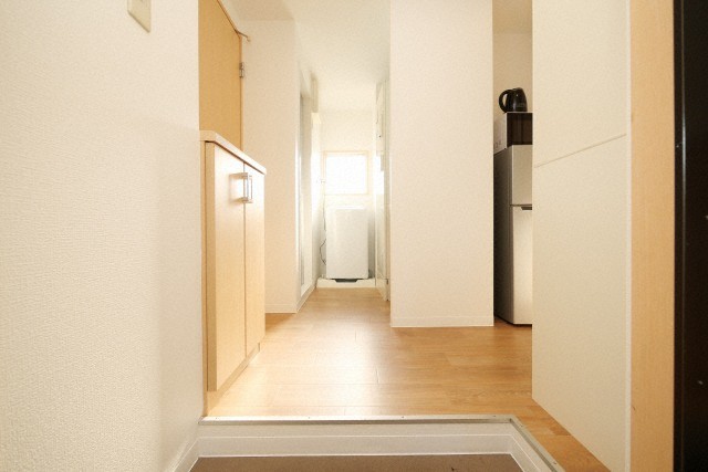 玄関　きれいな玄関です