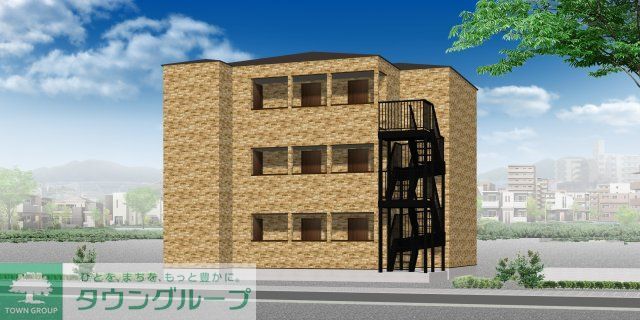 建物外観　※パース