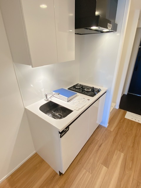 キッチン　コンパクトなキッチンで掃除もラクラク