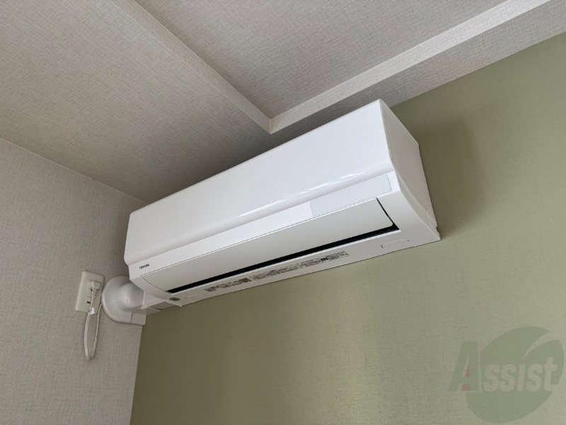 その他設備　エアコンがありますので夏でも快適に過ごせます！