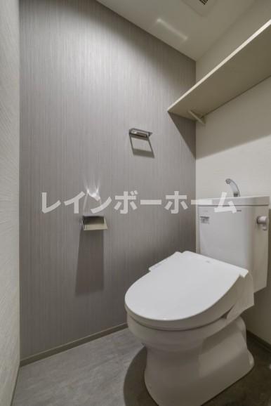 トイレ　※建築中のため参考写真となります。
