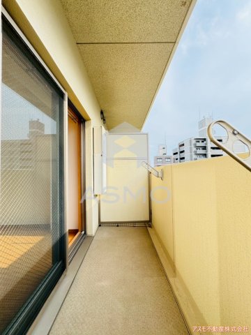 バルコニー　同マンション、別部屋参考写真