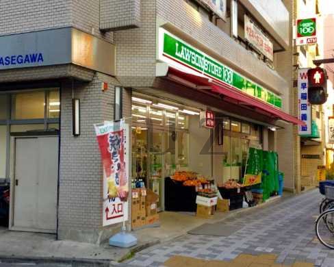 コンビニ　ローソンストア100 LS川崎新川通店（コンビニ）まで590m