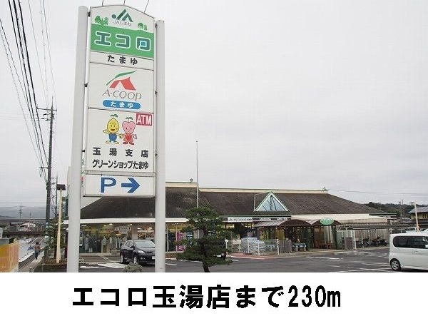 スーパー　エコロ玉湯店（スーパー）まで230m