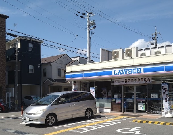 コンビニ　ローソン 西宮中須佐町店（コンビニ）まで381m