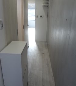 玄関　落ち着いた玄関です