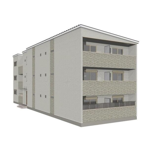 建物外観　完成パース