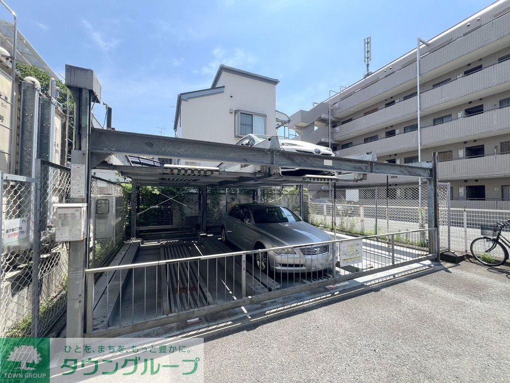 駐車場　眺望