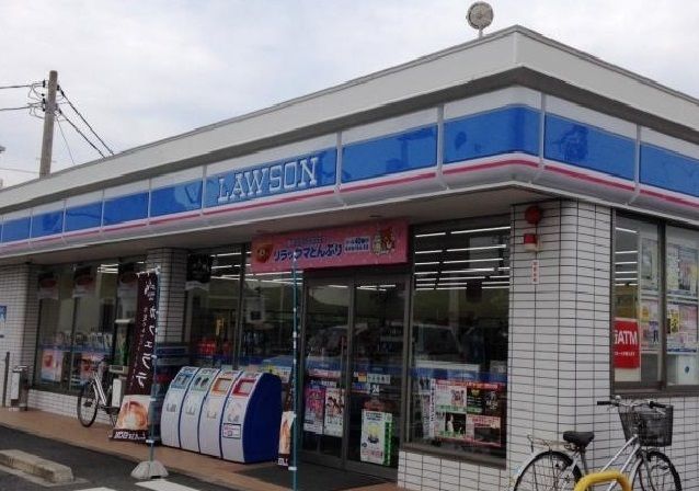 コンビニ　ローソン弥富五明店（コンビニ）まで300m
