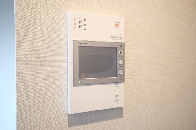 セキュリティ　モニター付きインターホンです