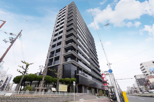 建物外観　落ち着いた雰囲気の外観です
