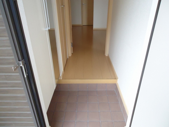 玄関　※別の号室の写真です。