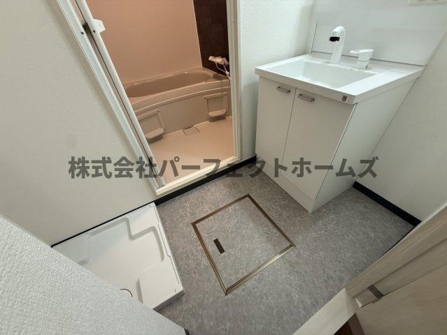 洗面設備　洗面所です
