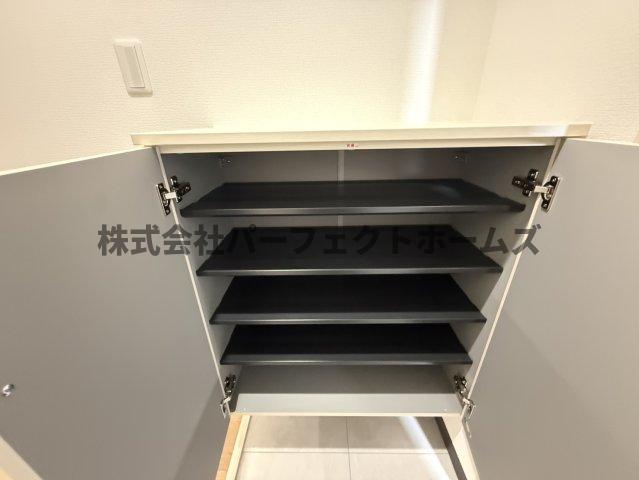 収納　大きなものも収納できそうです