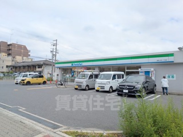 コンビニ　ファミリーマート　遠里小野二丁目（コンビニ）まで148m