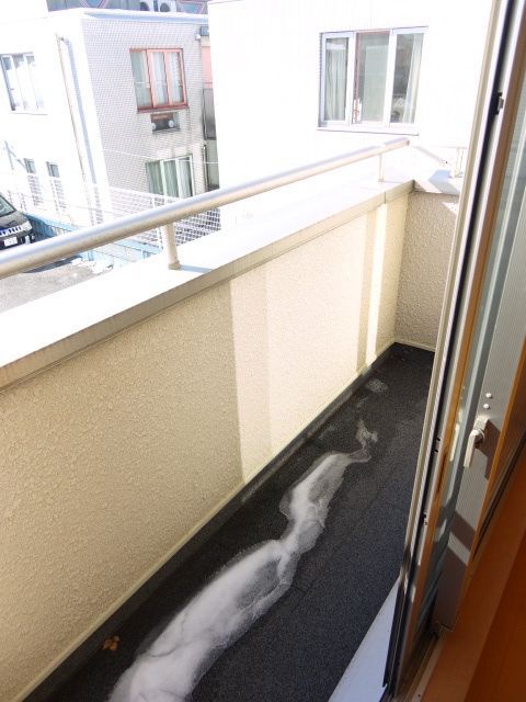眺望　広いバルコニー
