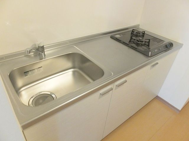 キッチン　システムキッチン２口コンロ