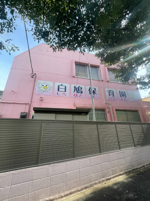 幼稚園・保育園　白鳩保育園（幼稚園・保育園）まで168m