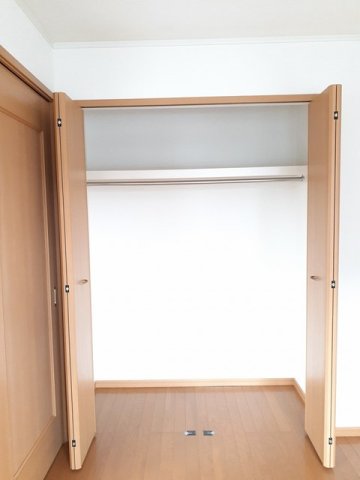 収納　たっぷりとした収納スペースです