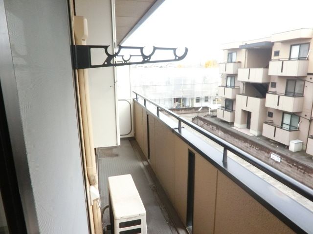 バルコニー　広いバルコニーです。